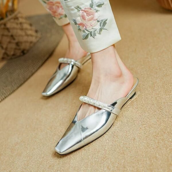 Montreux Mules silver