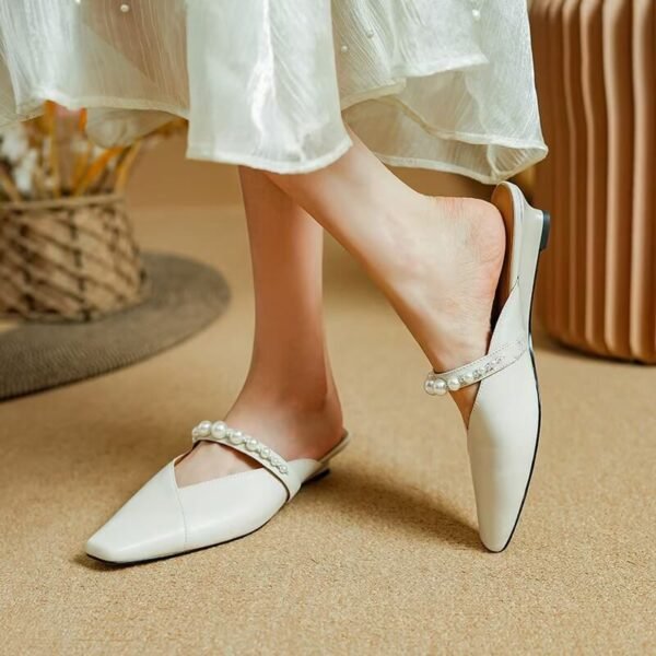 Montreux Mules white