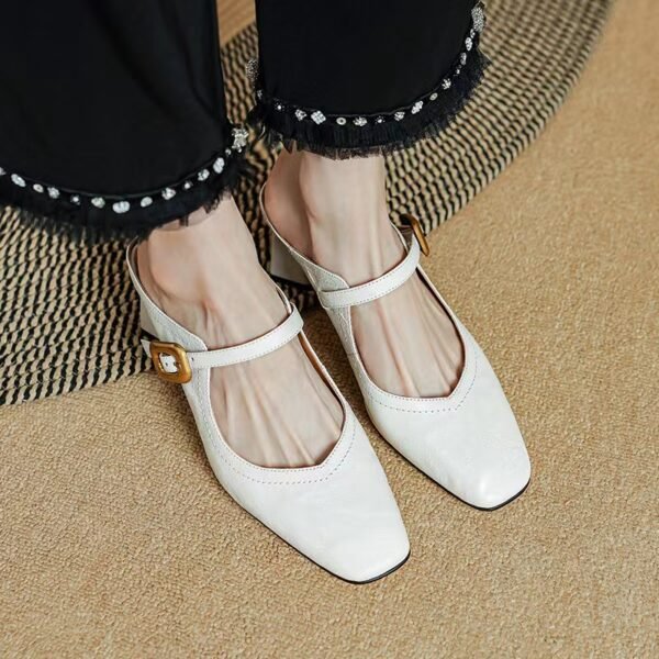 Derby Heeled Sandals - Image 3